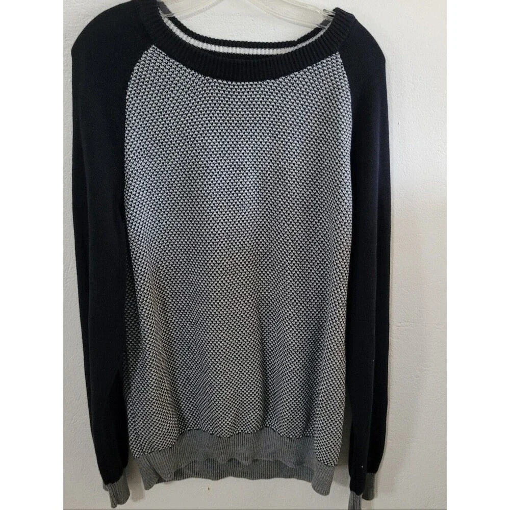 Express Raglan Sweater Size XL Grunge Goth cotton streetwear casual